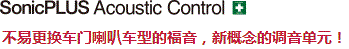 不易更換車門喇叭車型的福音，新概念的調(diào)音單元！